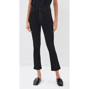 Mother Denim The Insider Crop High Rise Jeans in Not Guilty Wash, Size 28